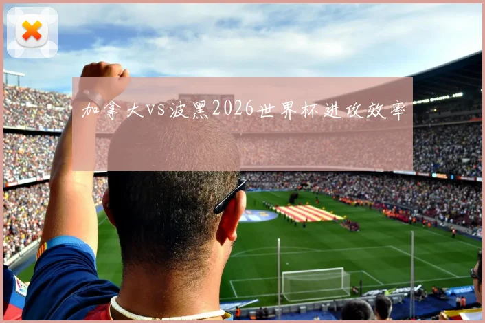 加拿大vs波黑2026世界杯进攻效率